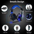 thumbnail image 2 of KOTION EACH G2000 3.5mm Gaming Headset Noise Reduction for PC Laptop Smartphone with Audio Adapter, 2 of 8