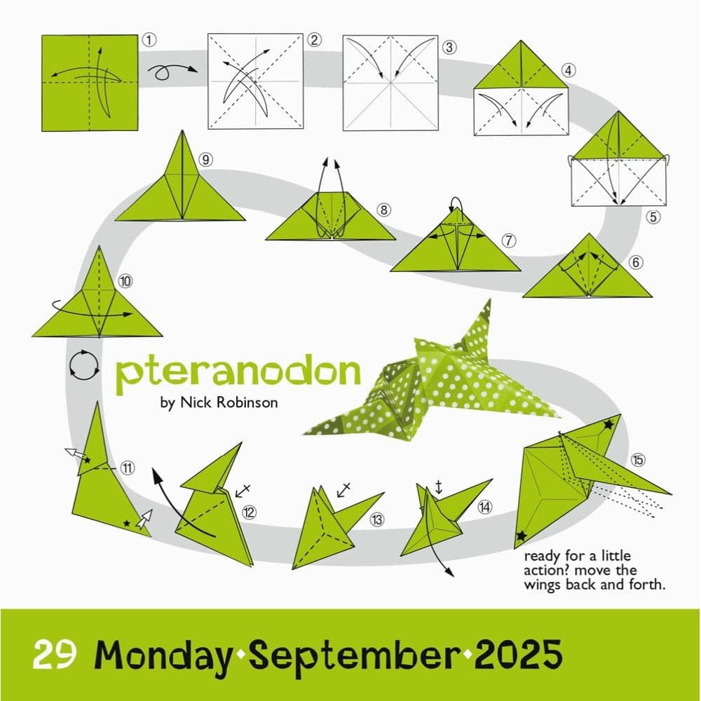 Origami Page-A-Day(r) Calendar 2025: More Than 250 Projects to Fold, (Paperback)