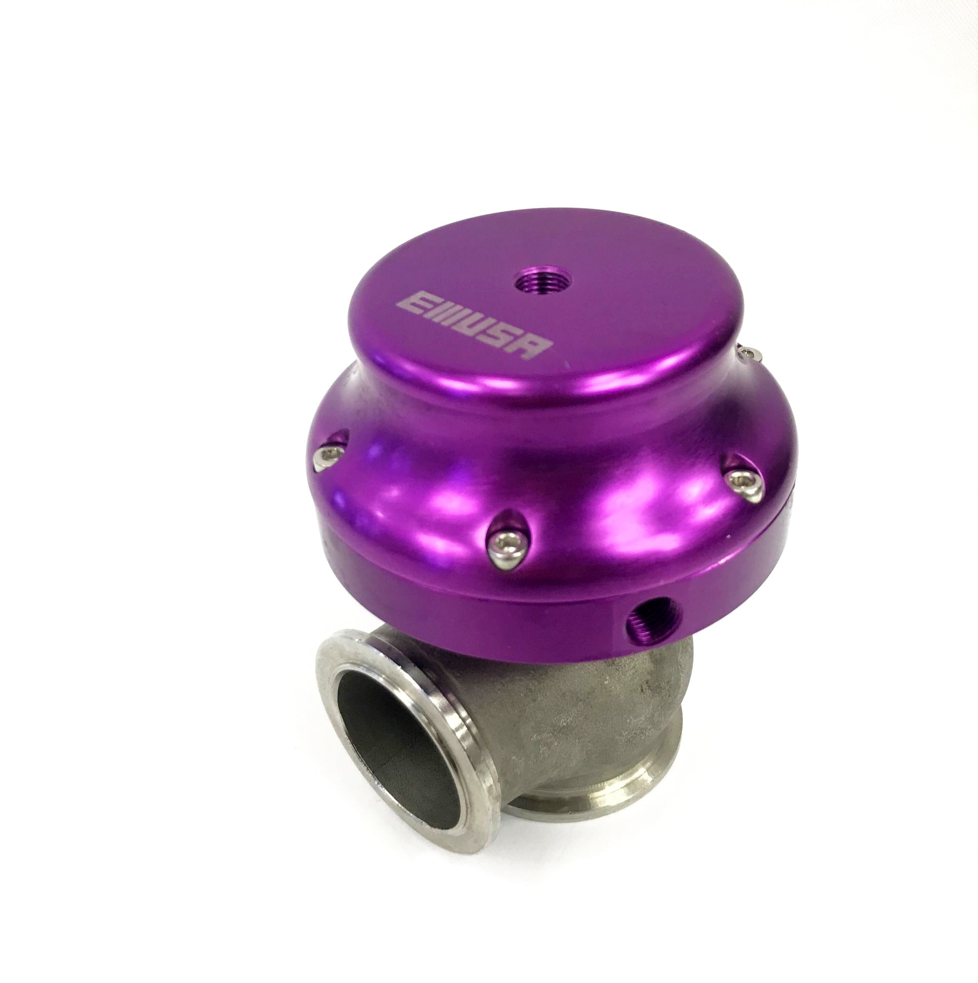 New 38mm V Band Turbo Actuator Wastegate Adjustable Springs V6 V8 Motor Purple