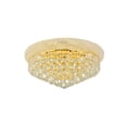 thumbnail image 3 of Elegant Lighting Primo 20" 10 Light Spectra Crystal Flush Mount, 3 of 7