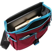 sixthreezero Bicycle Pannier Bag Rear Rack Trunk with Waterproof, Clip On Frame Mount, Shoulder Strap, Black