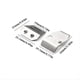 thumbnail image 3 of Kit de Placa de Protección del Chasis Delantero y Trasero para Actualización de Coche RC para 1/16 MINI Accesorios de Actualización de Coche RC, 3 of 6