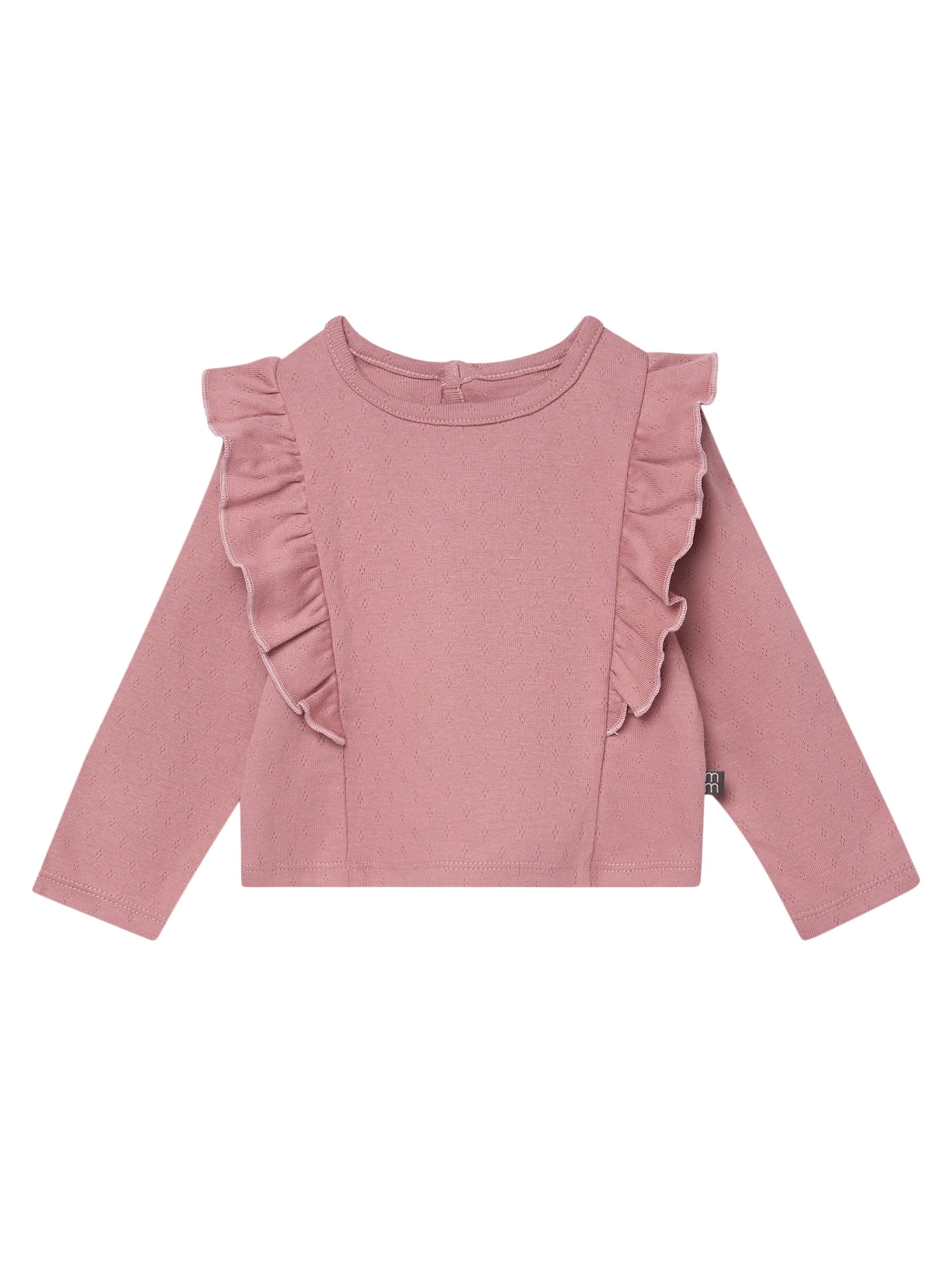 Modern Moments by Gerber Baby Girl Pant Set with Ruffle Detail, 2-Piece, Sizes 0/3 Months - 24 Months