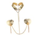thumbnail image 2 of Bras Chain Fashion Bra Rave Body Accesorios Gargantilla Prom Mujeres Pecho Pegatina Oro jinwen Cadena de pecho, 2 of 8