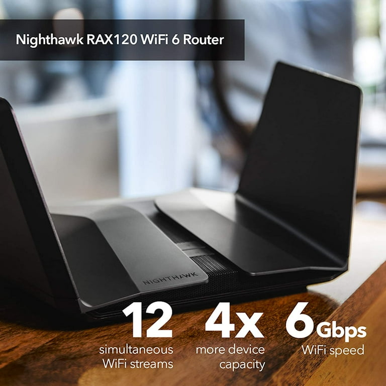 NETGEAR Nighthawk AX6000 - Wireless Home Internet WiFi 6 Router