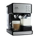 thumbnail image 1 of Mr. Coffee Máquina de Espresso y Capuchino, Acero Inoxidable, Cafetera Programable con Espumador de Leche Automático, Bomba de 15 Bares, Ideal para Baristas Caseros, 1 of 4