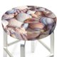 thumbnail image 3 of Disketp Sea Shells Funda Redonda para Taburete, Funda de Cojín para Silla de Bar Suave y Elástica-13 inch, 3 of 7