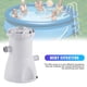 thumbnail image 5 of Soidarity Bomba de piscina eléctrica 530 galones Reemplazo de filtro de piscina Reemplazo de tubería transparente de agua de natación para Deportes acuáticos No.01 EU Plug Soidarity OD001568-01B, 5 of 6