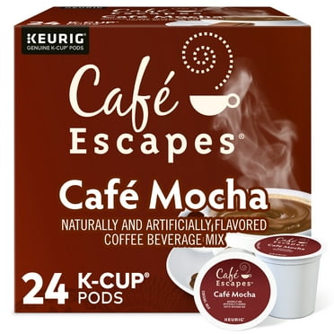 "Cafe Escapes Mocha K-Cups, 24/box | Bundle of 5 Boxes"
