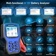 thumbnail image 4 of AUTOPHIX OM129 PRO OBD2 Scanner Battery Tester 2 in 1 Automotive Diagnostic Tool Engine Code Reader Full OBD2 Function Cranking Test Charging Test 12V Automotive Battery Tester EOBD OBD Auto Analyzer, 4 of 9