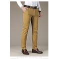 thumbnail image 2 of Men's Premium Stretch Straight-leg Trousers, 2 of 5