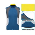 thumbnail image 4 of Little Donkey Andy Men's Breathable Cycling Vests Reflective Sleeveless Jackets for Running Golf with 4 Rear Pockets, Deep Blue XL, 4 of 6