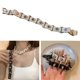 thumbnail image 3 of Gargantilla Punk de PU para mujer, accesorios de disfraz de moda ajustables góticos, gargantilla con Blanco Yuyangstore Gargantilla punk, 3 of 8