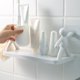 thumbnail image 4 of EeaseMX 2 piezas de almacenamiento de cocina Soporte de almacenamiento Humanoid Guardrail Montado en pared Estante de baño, 4 of 7