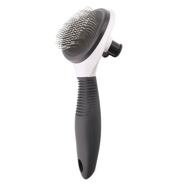 Self Cleaning Slicker Brush for Dogs and Cats, Professional Stainless