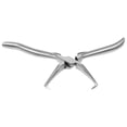 thumbnail image 4 of 1 Paire de Pinces Argentées pour Extension de Cheveux pour Coiffage et Réparation 5.23X2.75X0.79 Po, 4 of 9