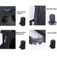 thumbnail image 4 of Mochila portamascotas ajustable, bolsas de viaje con patas delanteras para perros y gatos, 1 ud., 4 of 4