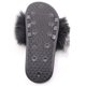 thumbnail image 2 of Chanclas de piel de zorro para mujer: cómodas pantuflas de piel con punta abierta para interior y exterior, 2 of 2