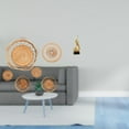thumbnail image 2 of Adornos decorativos tejidos de ratán para manualidades de pared, escultura de fuego abstracta, estatua artística de resina, material adecuado para sal, 2 of 8