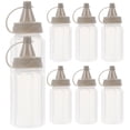 thumbnail image 1 of BRIGHTFUFU 8pcs Botellas exprimidas de la ensalada de plástico Botellas de aderezo de la cocina Gadgets, 1 of 7