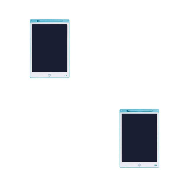sweethay Tablero de escritura electrónico de 12 pulgadas, tableta de dibujo LCD, pintura gráfica Digital, almohadilla de escritura a mano con Cielo azul 2Conjunto