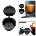thumbnail image 6 of Stainless Steel Replacement Refillable Reusable Coffee Filter Basket Cup Style Brewer Coffee Tool Black, 6 of 9