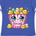 thumbnail image 4 of Inktastic Kawaii Buttered Popcorn Girls Toddler T-Shirt, 4 of 5