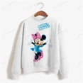 thumbnail image 3 of Sudadera con capucha para mujer de otoño 2024 con estampado de Minnie Mouse de Disney, sudadera holgada de dibujos animados para mujer, sudadera Harajuku para mujer, top coreano para mujer, 3 of 5