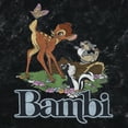 thumbnail image 2 of Men's Bambi Distressed Classic Scene Graphic Tee Black Large, 2 of 4