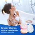 thumbnail image 4 of Qucyy Bath Sponge for Adults - Double-Sided Body Massage Sponges, 4 of 5