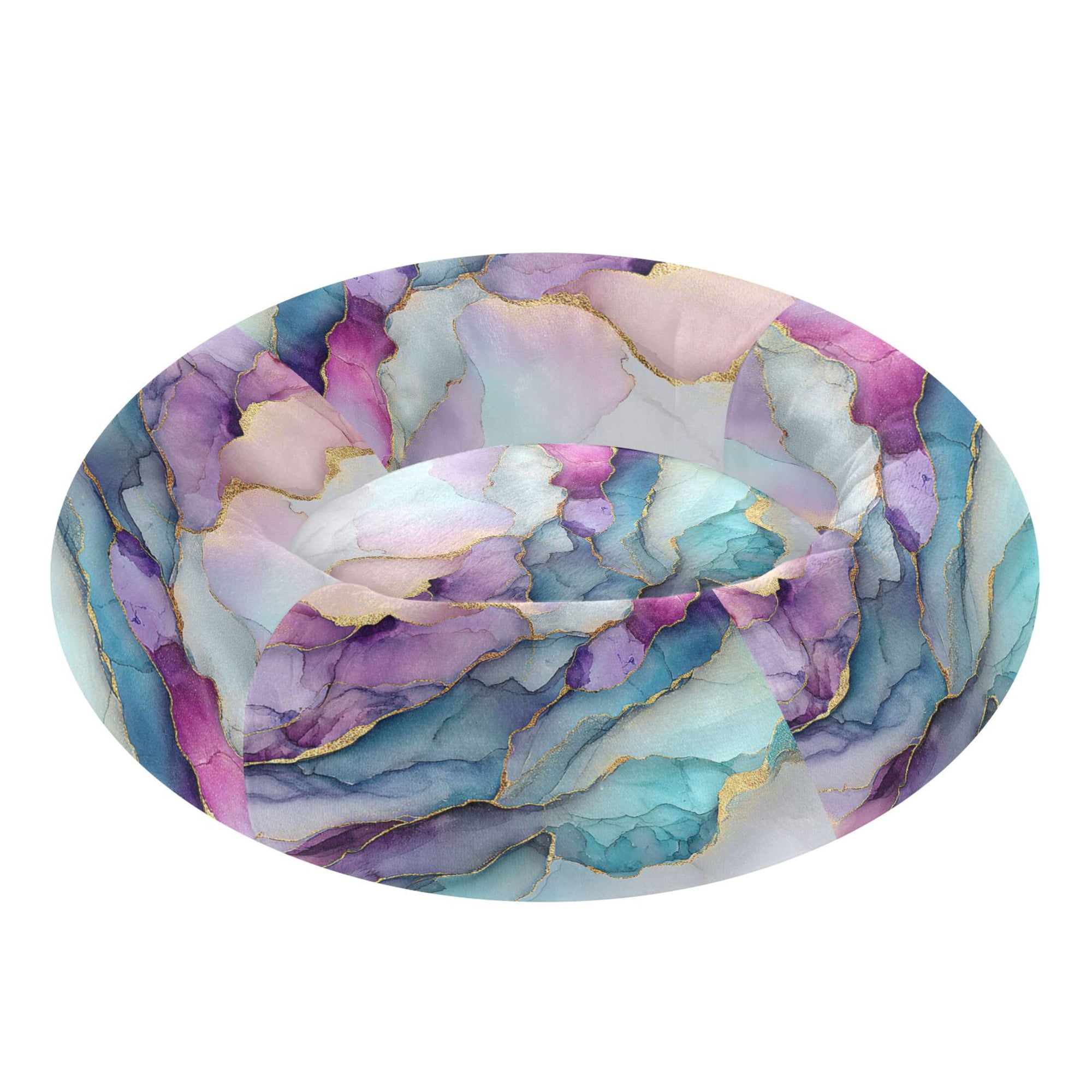 Pet Bed Pet Mat Cozy Removable & Washable Comfort For Cats And Dogs Gilded Mist Of Pastel Hues