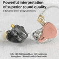 thumbnail image 1 of KZ DQ6S In-ear Earphone 3 Unit Moving-coil Mega Bass HiFi Sound Monitor Music Earphone for Phone, 1 of 10