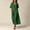 Green, variant on Ovbmpzd Casual Summer Dresses for Women Shift Dresses Black Linen Solid Classic Fit V-Neck Maxi Dresses Summer Dresses for Women,L