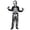 Black, variant on Gunia Halloween Little Boy Girl Skeleton Onesie Children Noctilucent Party Role Play Clothes Outfits Black 5-6 Years