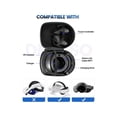 thumbnail image 3 of 6 in 1 Carrying Case for Meta Quest Pro/Meta Quest 2 Accessories Kit with 20FT Link Cable, VR Headset Cleaning Kit, Lens Protector, for Travel and Home Storage, 3 of 7