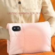 Xerdsx Rechargeable Hand Warmer,Hand Warmers Rechargeable, Portable Graphene Heated Gloves Handwarmers Bag ,2 Heating Area&3 Heat Modes, Fast Electric Heating Pouch For Women,Kids, Hunting
