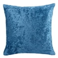 thumbnail image 2 of Funda de cojín de de felpa de alta calidad, funda de almohada cuadrada de poliéster para sala de estar, longitud de 50x5 0cm/19,69 pulgadas Azul eléctrico Macarena Funda de cojín, 2 of 8