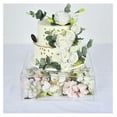 thumbnail image 6 of BalsaCircle 14-Inch Clear Display Box Cake Stand Centerpiece Pedestal Riser Party Wedding Decorations Supplies, 6 of 8