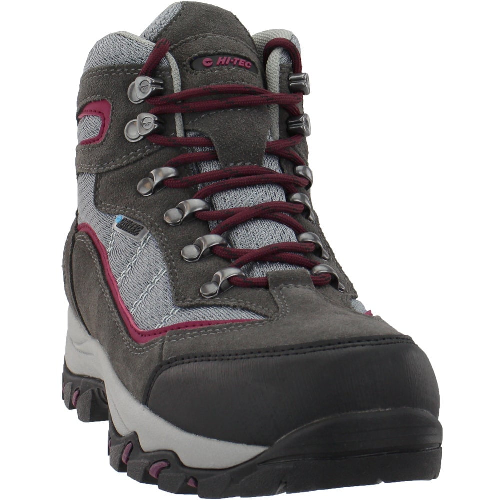 Hi-Tec Womens Hiking Boots Waterproof Skamania Ankle Leather Walking Lace UK 4-8 