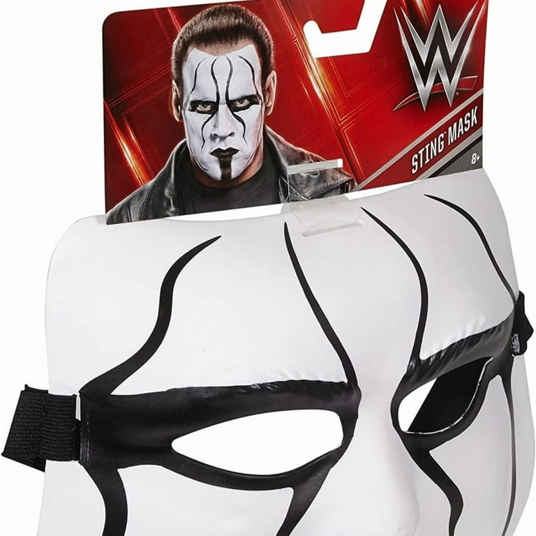 WWE Sting Mask Authentic Wrestling Iconic Superstar Costume Accessory Mattel