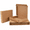 6" x 4" x 3", variant on Brown Corrugated Cardboard Literature Mailer Boxes, Flat Folding Shipping Boxes for Packaging and Mailing