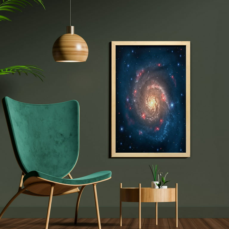 space galaxy frame