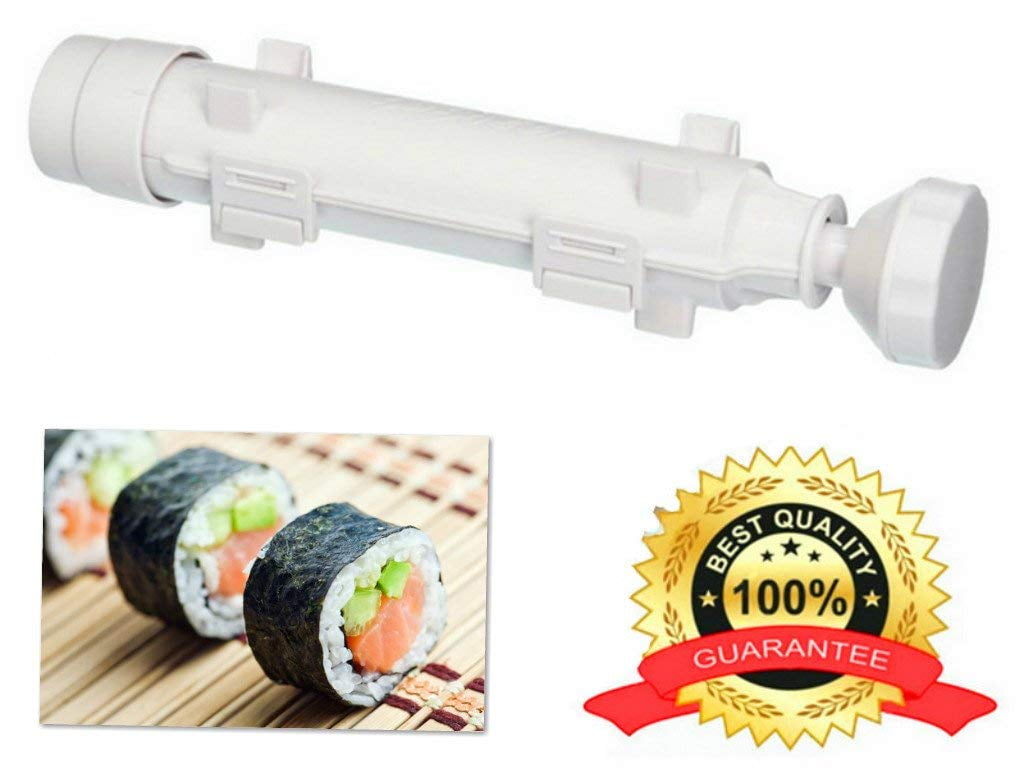 Details about   Kitchen Sushi Maker Kit Rice Roll Mold Kitchen DIY Mould Roller Cooking Gadgets 