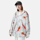 thumbnail image 3 of Balery Koi Fish Corals,Spring Summer Sudadera ligera de manga larga con capucha y protección solar UPF 50+ para hombre y mujer, ideal para pesca y running-Medium, 3 of 7