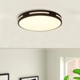 thumbnail image 3 of Aiwen Modern Classic Round Acrylic Shade LED Flush Mount Ceiling Lamp Black, 3 of 8