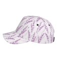 thumbnail image 5 of Naloa Original Classic Low Profile Hat Men Women Baseball Cap Dad Hat Adjustable Unconstructed Lavender Flowers Print Cap, 5 of 9
