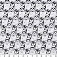 thumbnail image 5 of (2 pack) Eugene Textiles Premium Licensed Lucas Arts Storm Troopers 100% quilting Fat Quarter White & Black color Fabric, 5 of 5