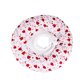 thumbnail image 1 of Protector de cuello para perro ajustable, antimordeduras, antiagarre, con anillo suave para mascotas y gatos (M fresa), 1 of 2