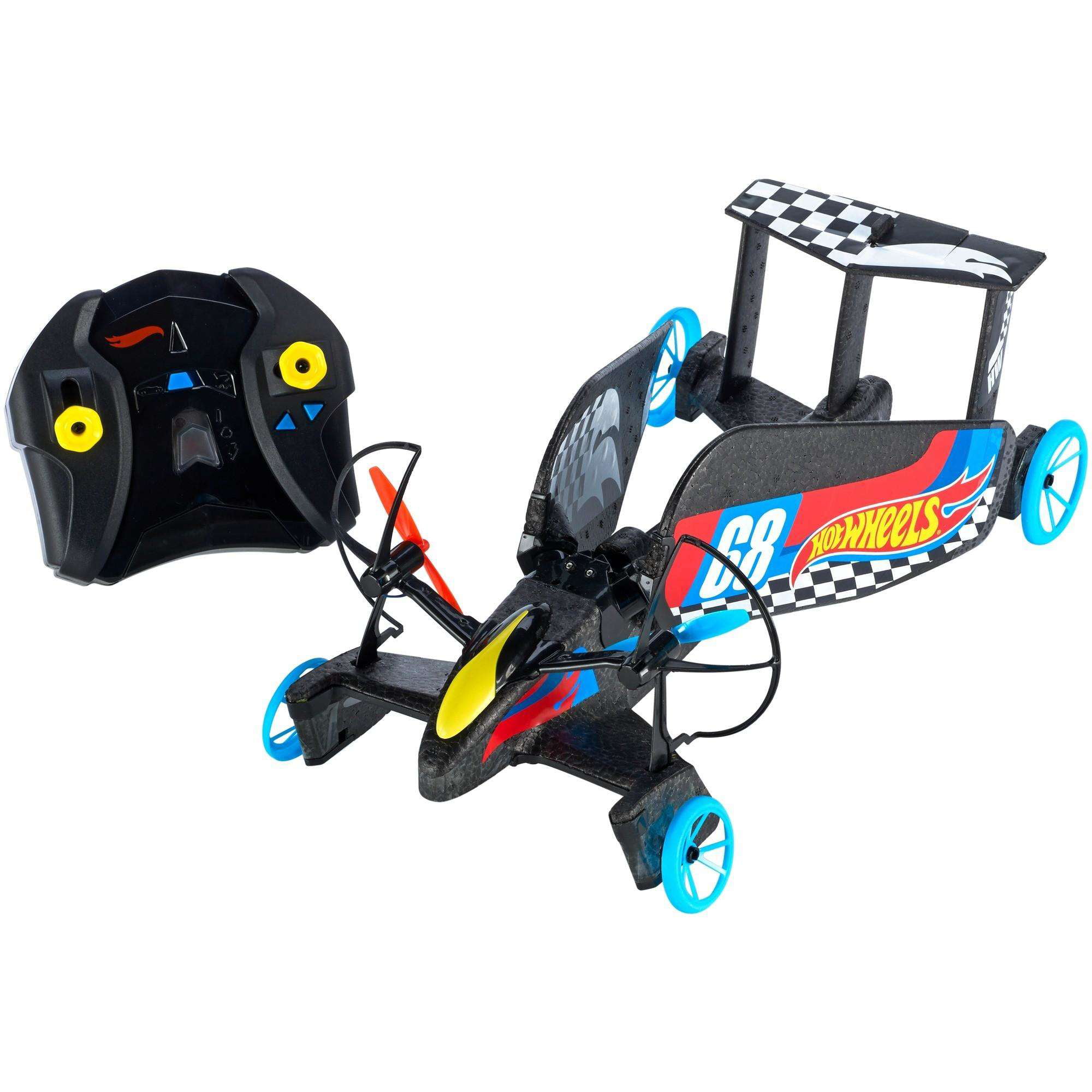 hot wheels remote control flying car