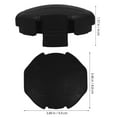 thumbnail image 2 of HAKIDZEL 2Pcs Trimmer Cap Black ABS for Echo Bump Feed Trimmer, 2 of 8
